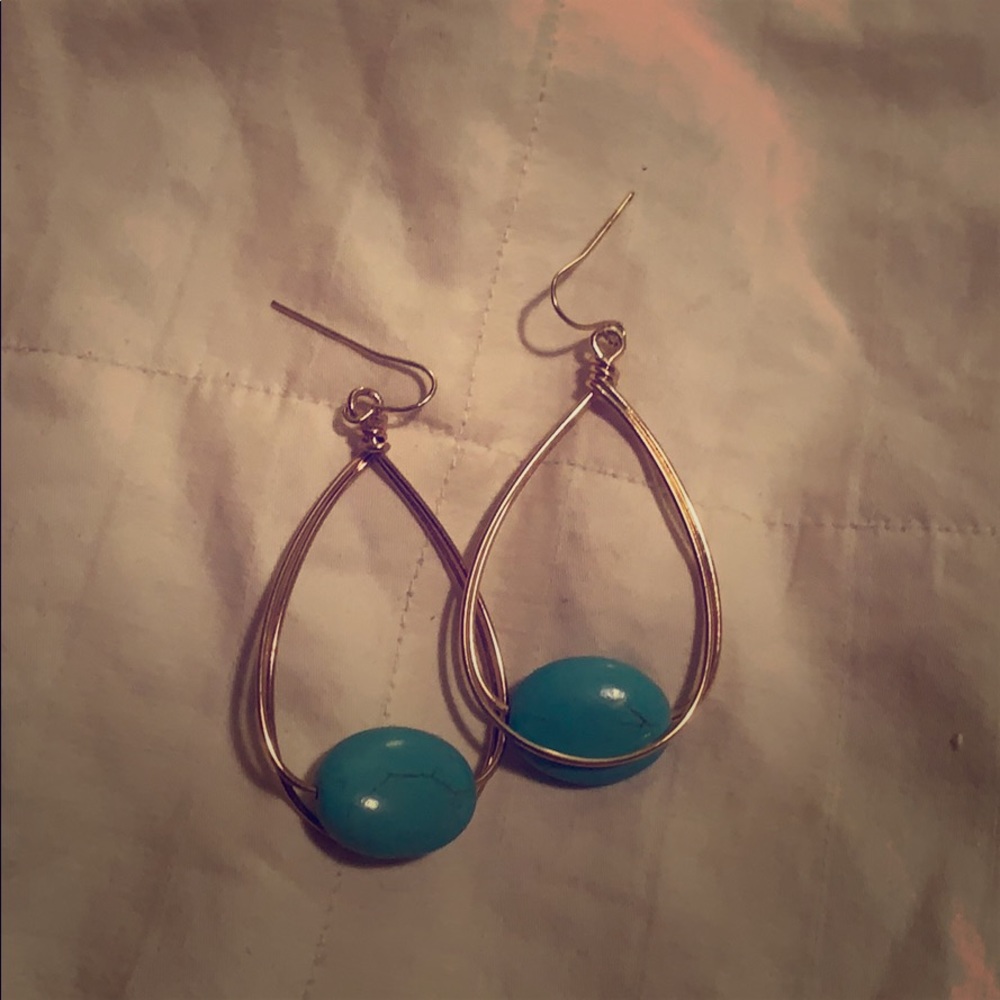 Turquoise earrings